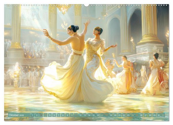 Produktbild: Opulente Unterwasserromanzen (hochwertiger Premium Wandkalender 2026 DIN A2 quer), Kunstdruck in Hochglanz