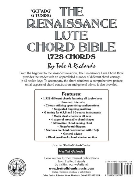 Produktbild: The Renaissance Lute Chord Bible