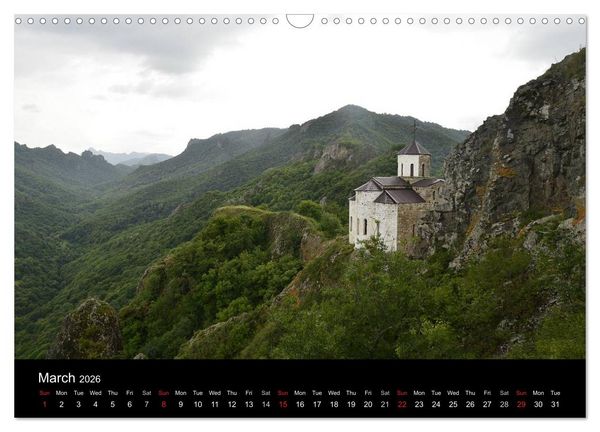 Produktbild: Monuments of Russia 2026 (Wall Calendar 2026 DIN A3 landscape), CALVENDO 12 Month Wall Calendar