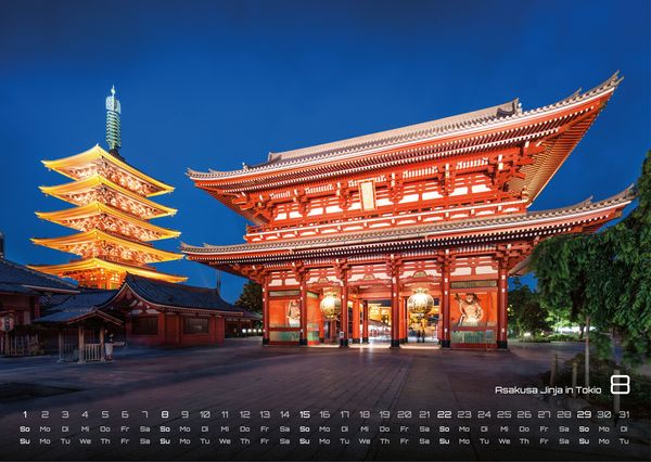 Produktbild: Japan - Im Land der aufgehenden Sonne - 2027 - Kalender DIN A3