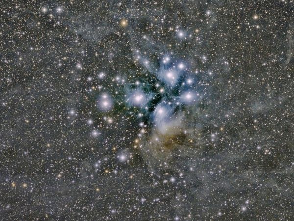 Produktbild: CALVENDO Puzzle Plejaden M45 | 1000 Teile Lege-Gr&ouml;&szlig;e 64 &times; 48 cm Foto-Puzzle f&uuml;r gl&uuml;ckliche Stunden