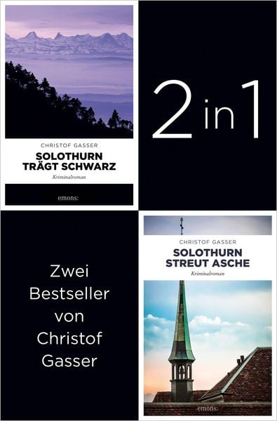 Produktbild: Tatort Solothurn: Start der Bestseller-Reihe &raquo;Solothurn tr&auml;gt Schwarz&laquo; und &raquo;Solothurn streut Asche&laquo; (2in1-Bundle)