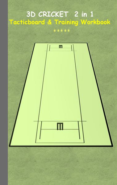 Produktbild: 3D Cricket 2 in 1 Tacticboard and Training Book