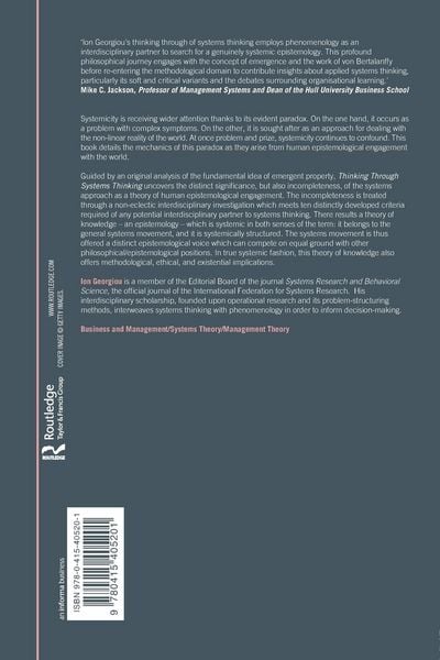 Produktbild: Thinking Through Systems Thinking