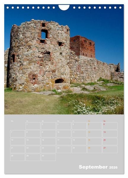 Produktbild: Bornholm - Die Sonneninsel D&auml;nemarks (Wandkalender 2026 DIN A4 hoch), CALVENDO Monatskalender