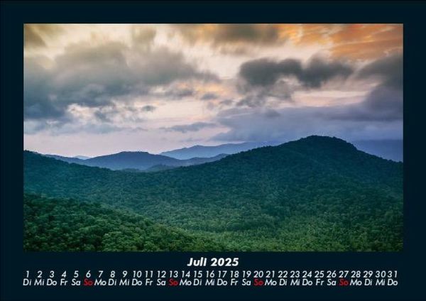 Produktbild: Berge 2025 Fotokalender DIN A5