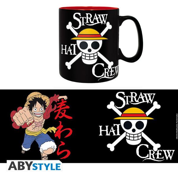 Produktbild: ONE PIECE - Mug - 460 ml - Luffy & Skull - cardboard box