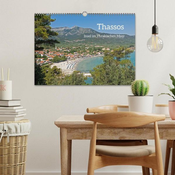 Produktbild: Thassos - Insel im Thrakischen Meer (Wandkalender 2026 DIN A3 quer), CALVENDO Monatskalender