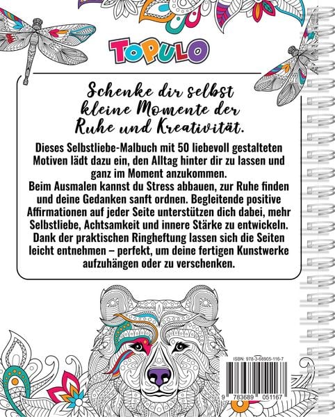 Produktbild: Ich sage JA zu mir! Mandala Selbstliebe-Malbuch f&uuml;r Erwachsene
