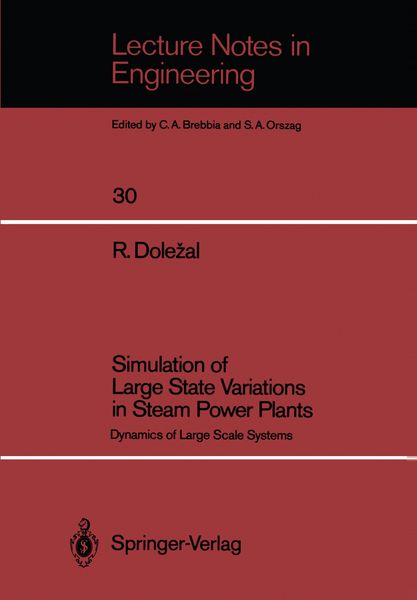 Produktbild: Simulation of Large State Variations in Steam Power Plants