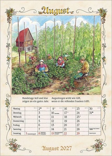 Produktbild: Bauernkalender 2027