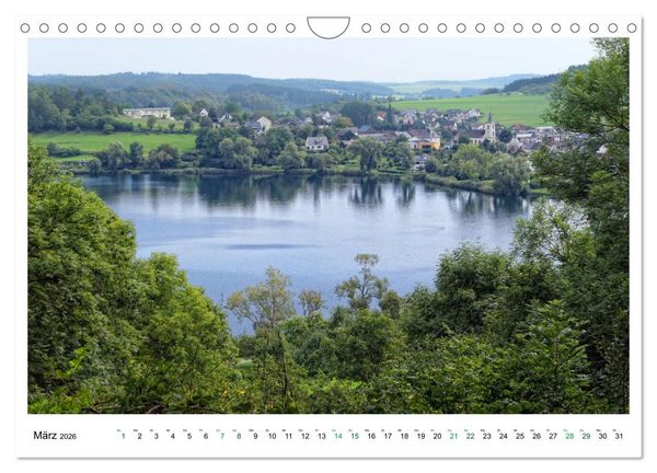 Produktbild: Die Eifel - Vulkane, Heidekraut und sanfte H&uuml;gel (Wandkalender 2026 DIN A4 quer), CALVENDO Monatskalender