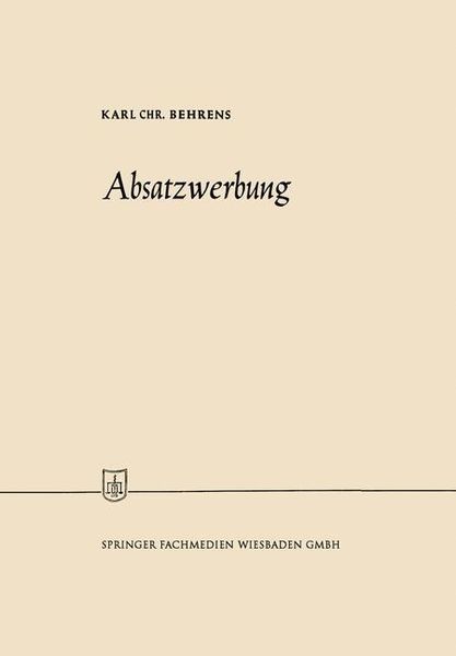 Produktbild: Absatzwerbung