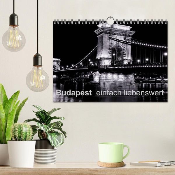 Produktbild: Budapest einfach liebenswert (Wandkalender 2026 DIN A4 quer), CALVENDO Monatskalender