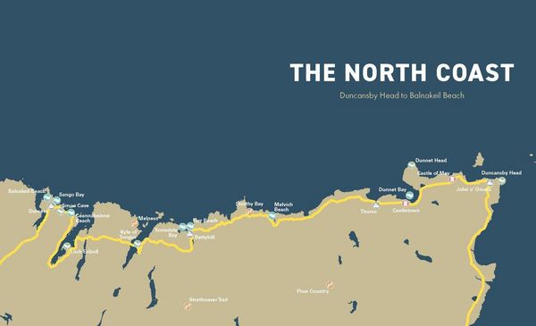 Produktbild: North Coast 500 Britain's ultimate road trip official guide