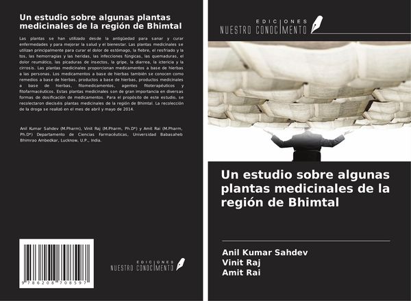 Produktbild: Un estudio sobre algunas plantas medicinales de la regi&oacute;n de Bhimtal