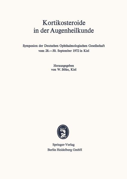 Produktbild: Kortikosteroide in der Augenheilkunde