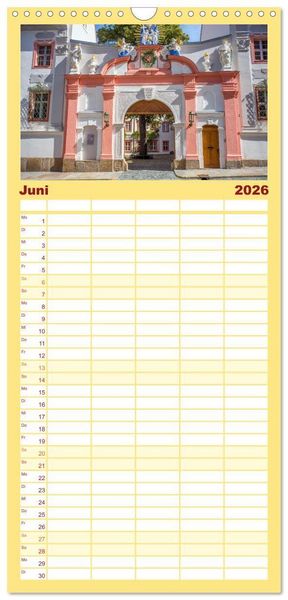 Produktbild: Familienplaner 2026 - Bautzen - Sorbisches Zentrum in der Oberlausitz mit 5 Spalten (Wandkalender, 21 x 45 cm) CALVENDO