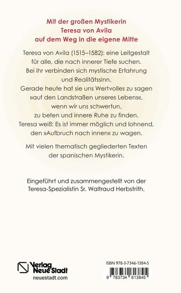 Produktbild: Aufbruch nach innen. Mit Teresa von Avila