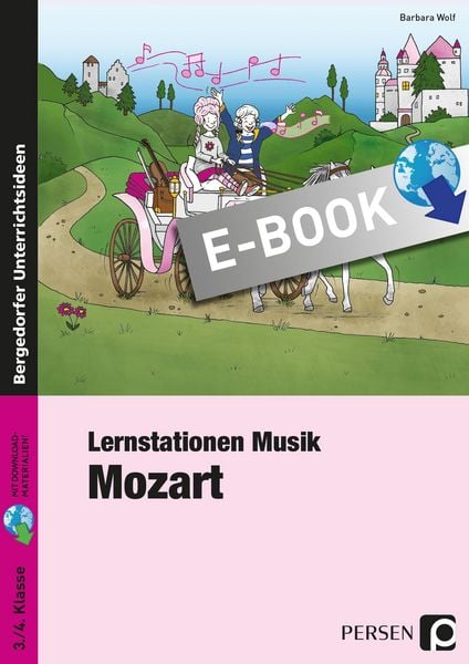 Produktbild: Lernstationen Musik: Mozart