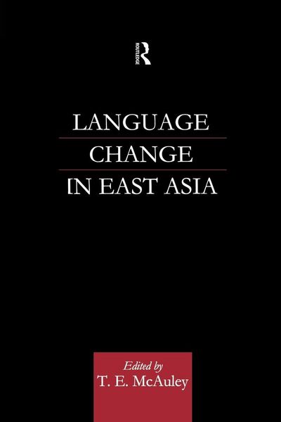 Produktbild: Language Change in East Asia