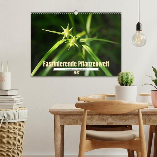 Produktbild: Faszinierende Pflanzenwelt (Wandkalender 2027 DIN A3 quer), CALVENDO Monatskalender