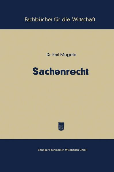 Produktbild: Sachenrecht
