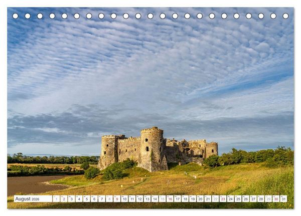 Produktbild: Gro&szlig;britannien - Wales (Tischkalender 2026 DIN A5 quer), CALVENDO Monatskalender
