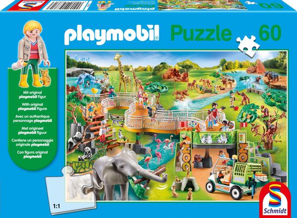Schmidt Spiele (56040) - Playmobil On the Farm - 60 pieces puzzle