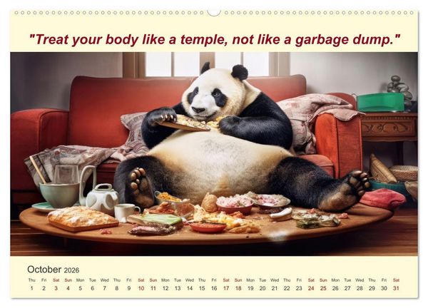 Produktbild: The funniest way to your dream figure (Wall Calendar 2026 DIN A2 landscape), CALVENDO 12 Month Wall Calendar