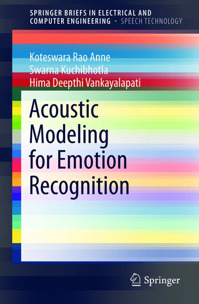 Produktbild: Acoustic Modeling for Emotion Recognition