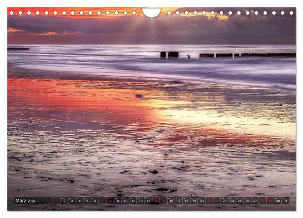 Produktbild: Sylt - Farbige Momente (Wandkalender 2026 DIN A4 quer), CALVENDO Monatskalender