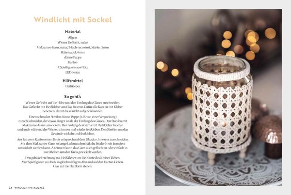 Skandinavische Lichterweihnacht