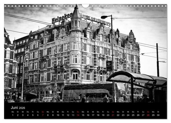 Produktbild: Amsterdam 2026 (Wandkalender 2026 DIN A3 quer), CALVENDO Monatskalender