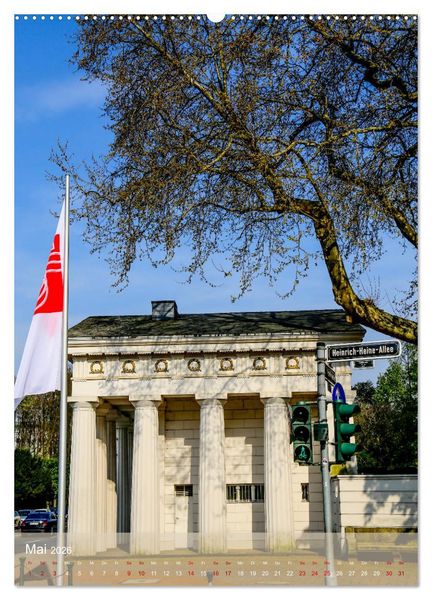 Produktbild: Ein Spaziergang durch D&uuml;sseldorf (Wandkalender 2026 DIN A2 hoch), CALVENDO Monatskalender