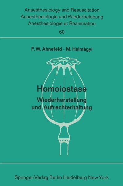 Homoiostase, Taschenbuch von , Springer Berlin, 9783540056805