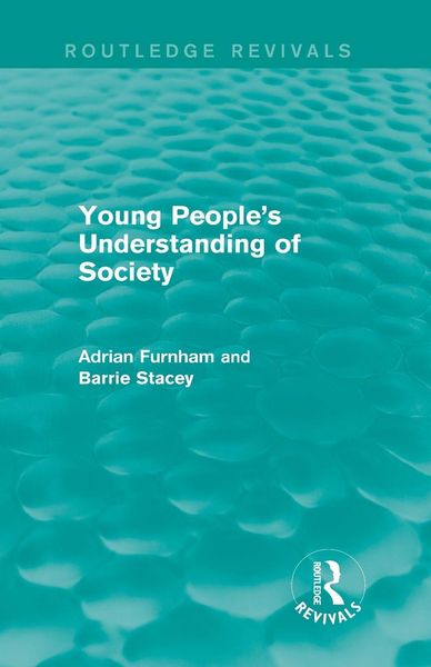Produktbild: Young People's Understanding of Society (Routledge Revivals)