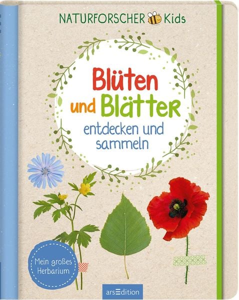 Produktbild: Naturforscher-Kids &ndash; Bl&uuml;ten und Bl&auml;tter entdecken und sammeln