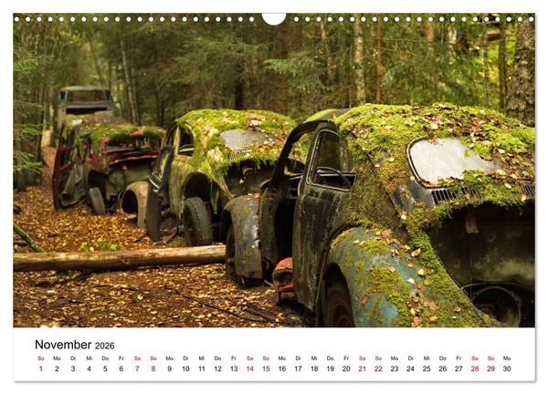 Produktbild: Rostende Legenden (Wandkalender 2026 DIN A3 quer), CALVENDO Monatskalender