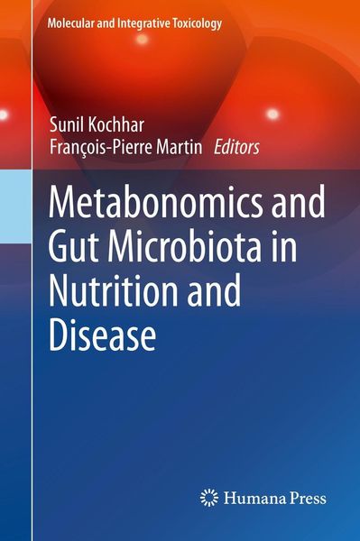 Produktbild: Metabonomics and Gut Microbiota in Nutrition and Disease