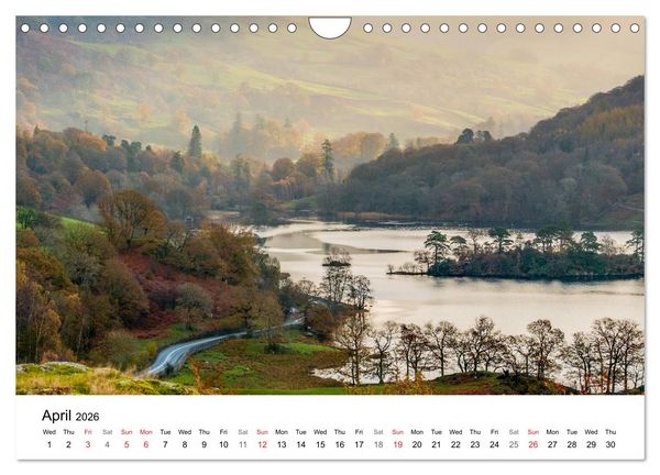 Produktbild: The Lake District 2026 Calendar (Wall Calendar 2026 DIN A4 landscape), CALVENDO 12 Month Wall Calendar