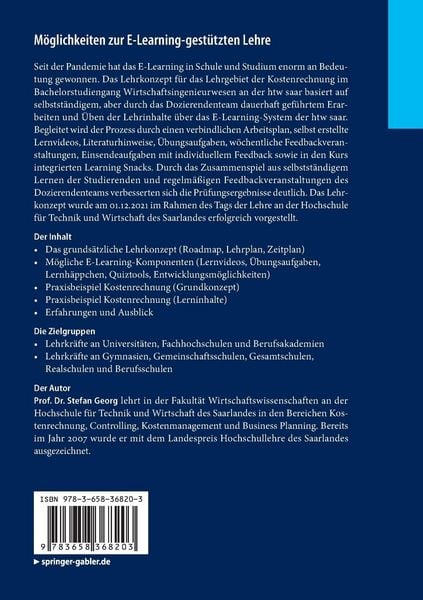 Produktbild: M&ouml;glichkeiten zur E-Learning-gest&uuml;tzten Lehre