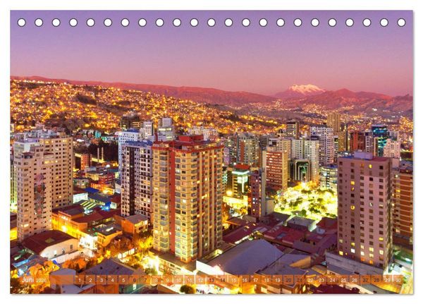 Produktbild: Entdecke Bolivien (Tischkalender 2026 DIN A5 quer), CALVENDO Monatskalender