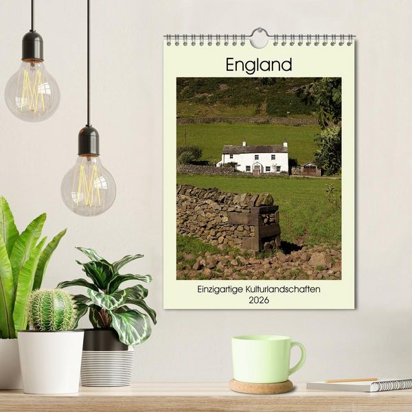 Produktbild: England - Einzigartige Kulturlandschaften (Wandkalender 2026 DIN A4 hoch), CALVENDO Monatskalender
