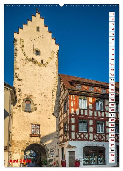 Produktbild: Markdorf - Kleinstadt im Bodenseekreis (hochwertiger Premium Wandkalender 2026 DIN A2 hoch), Kunstdruck in Hochglanz