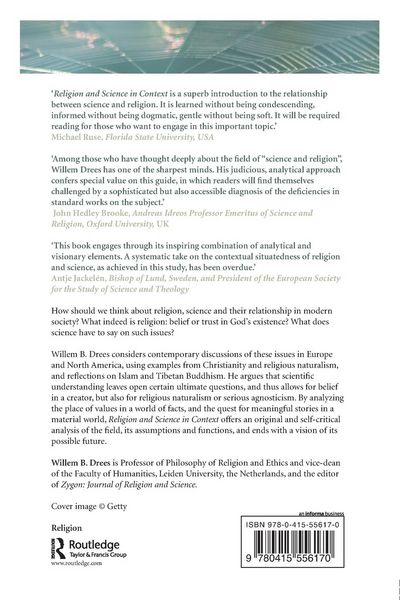 Produktbild: Religion and Science in Context
