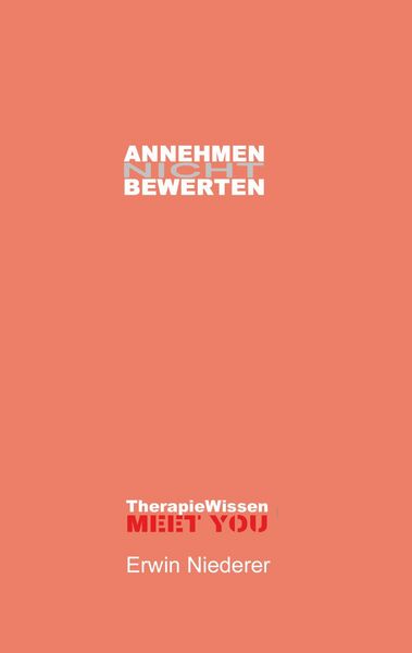 Produktbild: Annehmen / Nicht-Bewerten