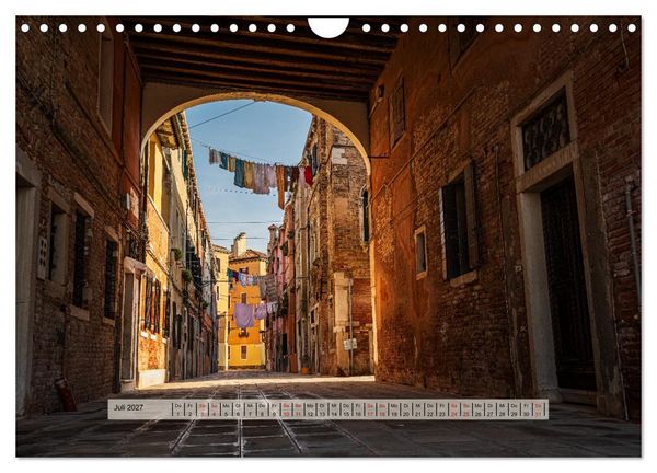 Produktbild: Venedig. Ein Jahr in der Lagunenstadt (Wandkalender 2027 DIN A4 quer), CALVENDO Monatskalender