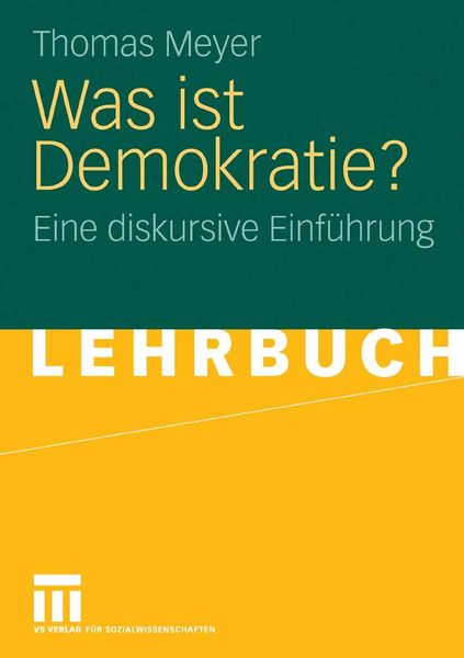 Produktbild: Was ist Demokratie?