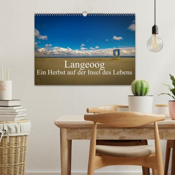 Produktbild: Langeoog &ndash; Ein Herbst auf der Insel des Lebens (Wandkalender 2026 DIN A3 quer), CALVENDO Monatskalender